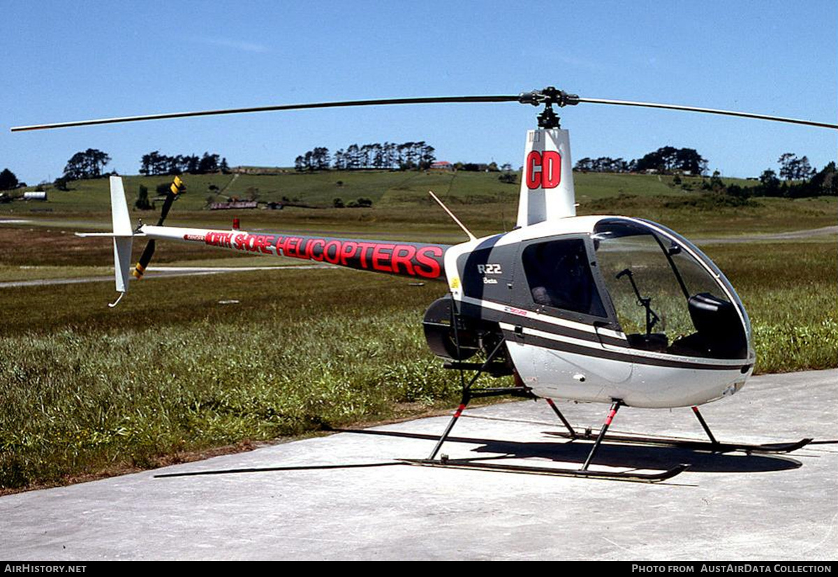 Aircraft Photo of ZK-HCD / CD | Robinson R-22 Beta | North Shore Helicopters | AirHistory.net #722301