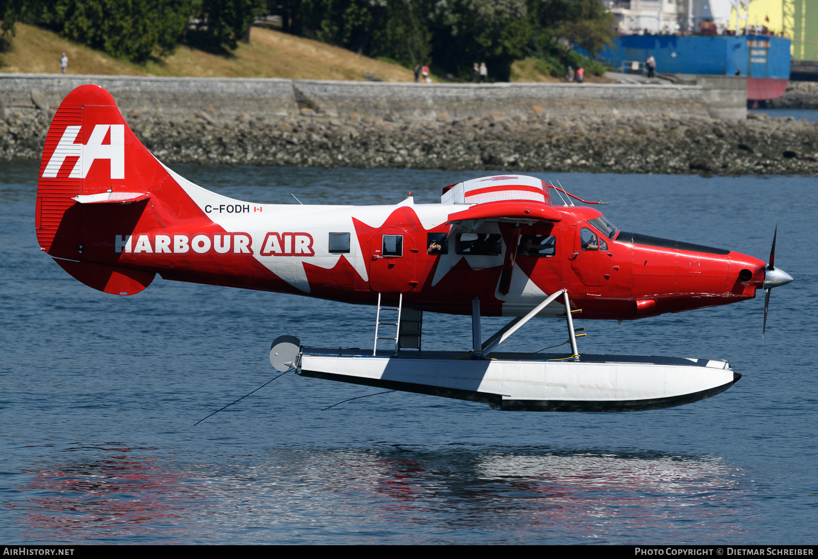 Aircraft Photo of C-FODH | Vazar DHC-3T Turbine Otter | Harbour Air | AirHistory.net #722311