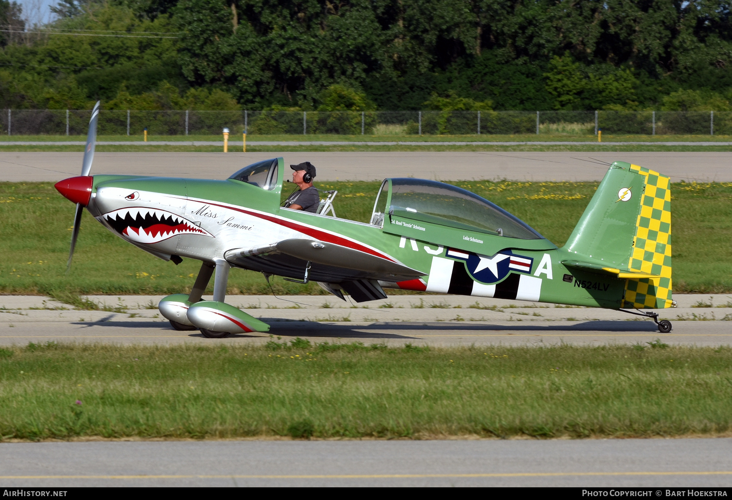 Aircraft Photo of N524LV | Van's RV-8 | USA - Air Force | AirHistory.net #722341