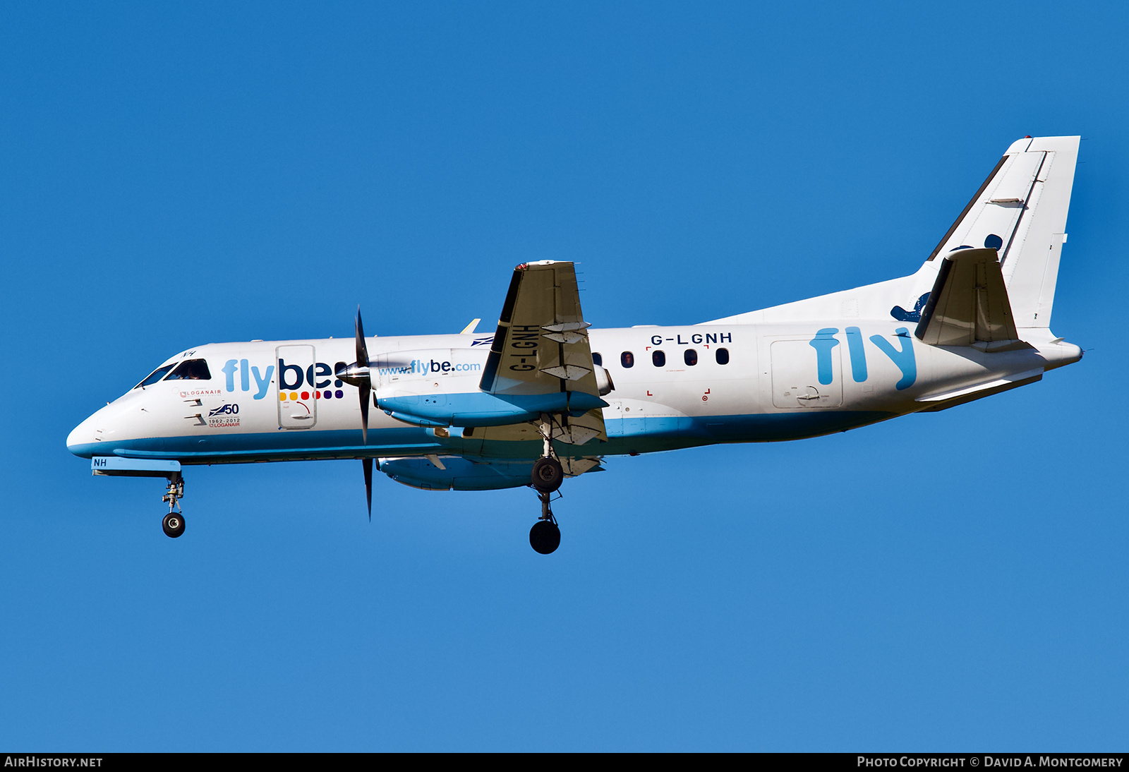 Aircraft Photo of G-LGNH | Saab 340B | Flybe | AirHistory.net #722361
