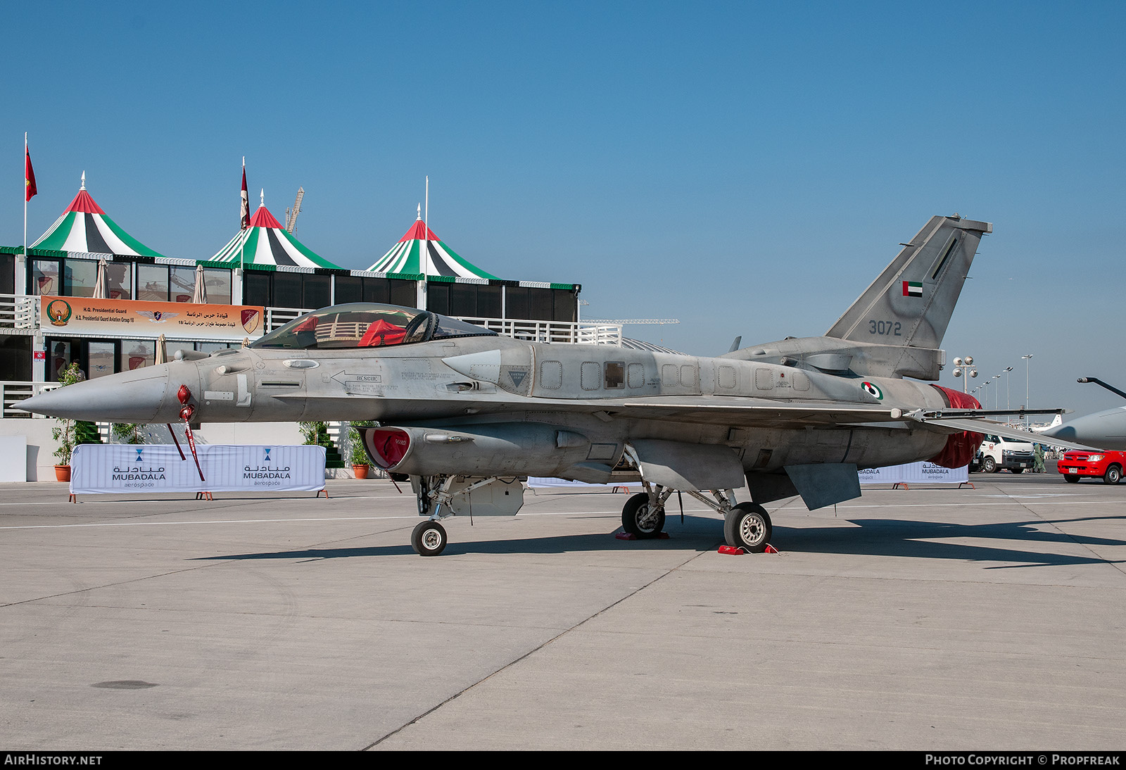 Aircraft Photo of 3072 | Lockheed Martin F-16E Desert Falcon | United Arab Emirates - Air Force | AirHistory.net #722368