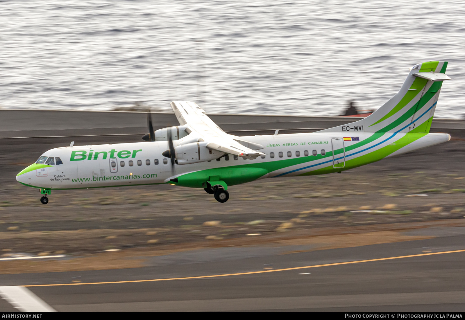 Aircraft Photo of EC-MVI | ATR ATR-72-600 (ATR-72-212A) | Binter Canarias | AirHistory.net #722373