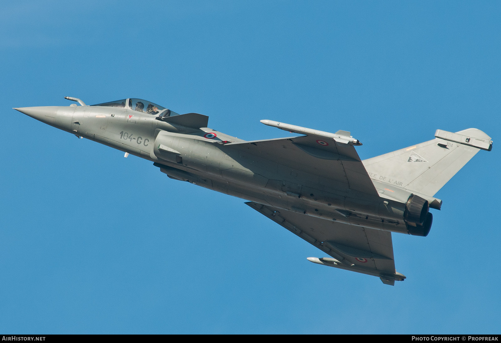 Aircraft Photo of 124 | Dassault Rafale C | France - Air Force | AirHistory.net #722379