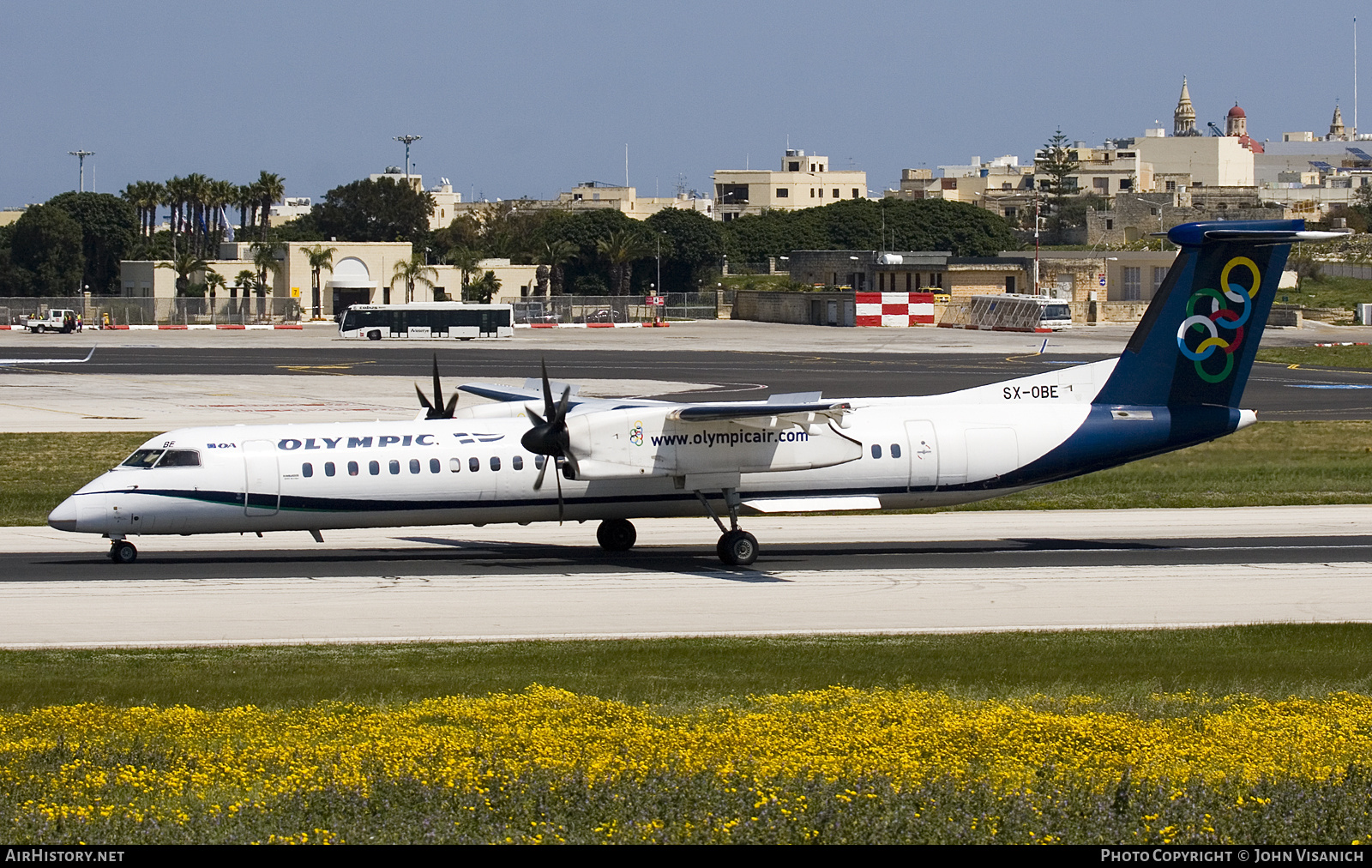 Aircraft Photo of SX-OBE | Bombardier DHC-8-402 Dash 8 | Olympic | AirHistory.net #722386