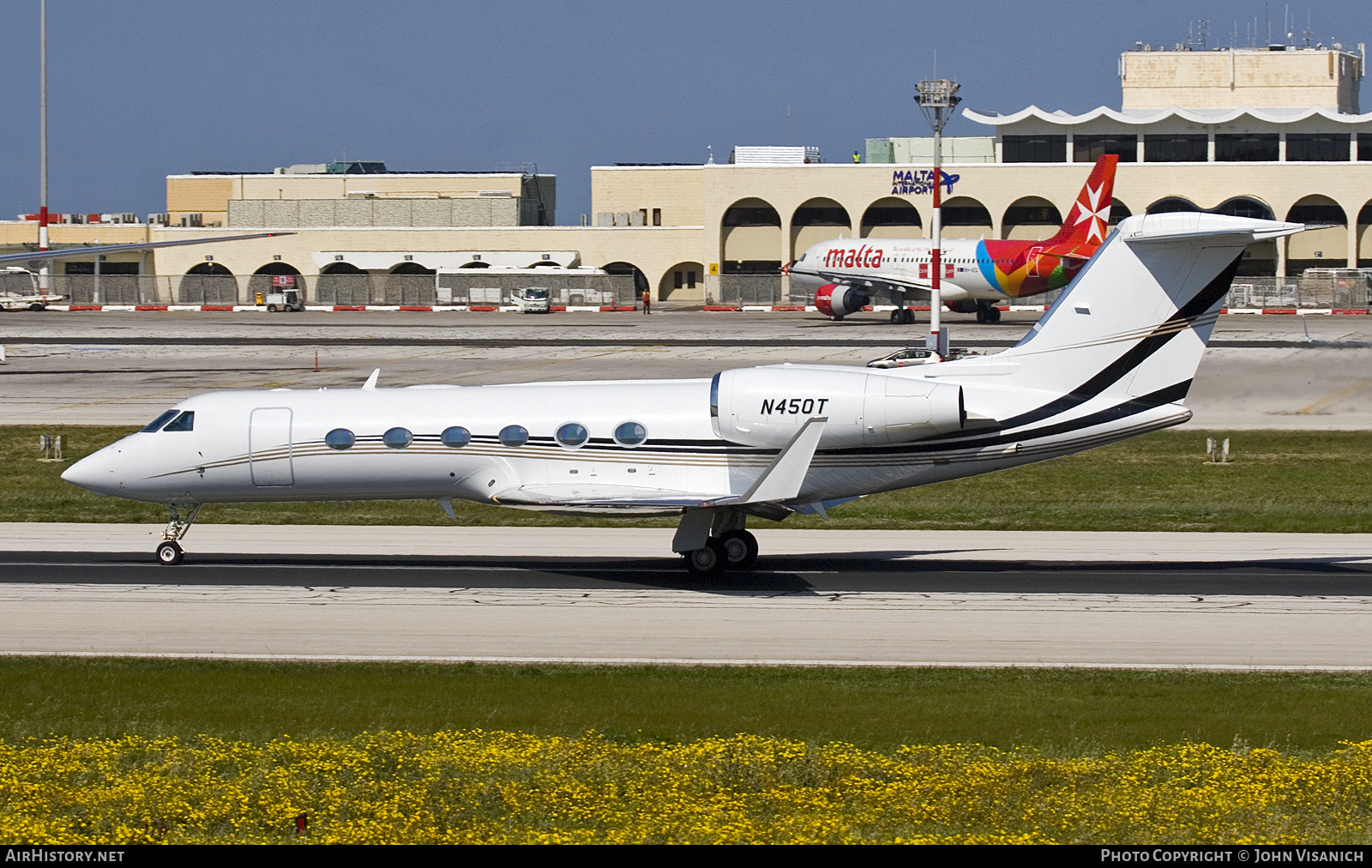 Aircraft Photo of N450T | Gulfstream Aerospace G-IV Gulfstream IV | AirHistory.net #722388