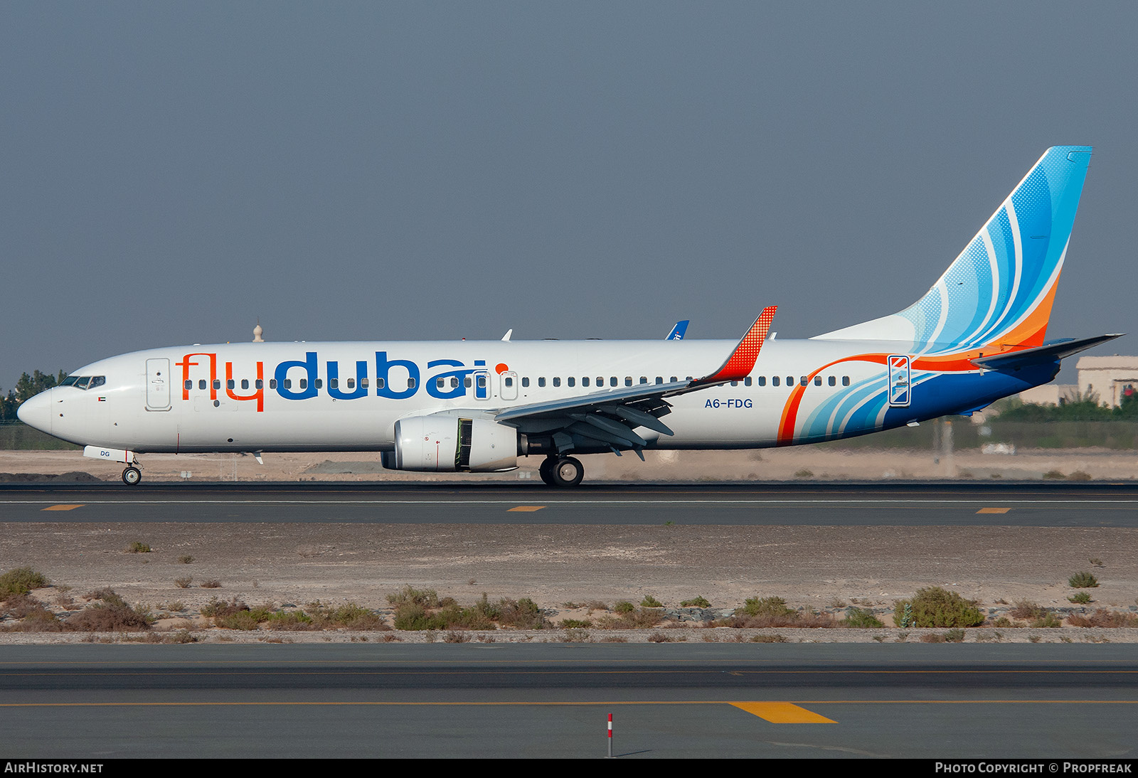 Aircraft Photo of A6-FDG | Boeing 737-8KN | Flydubai | AirHistory.net #722392