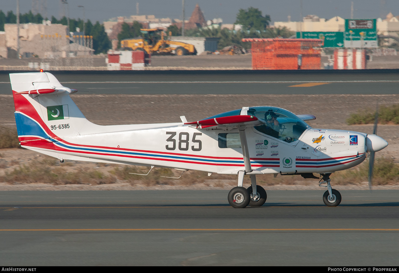 Aircraft Photo of 95-6385 | Pakistan MFI-395 Super Mushshak | Pakistan - Air Force | AirHistory.net #722398