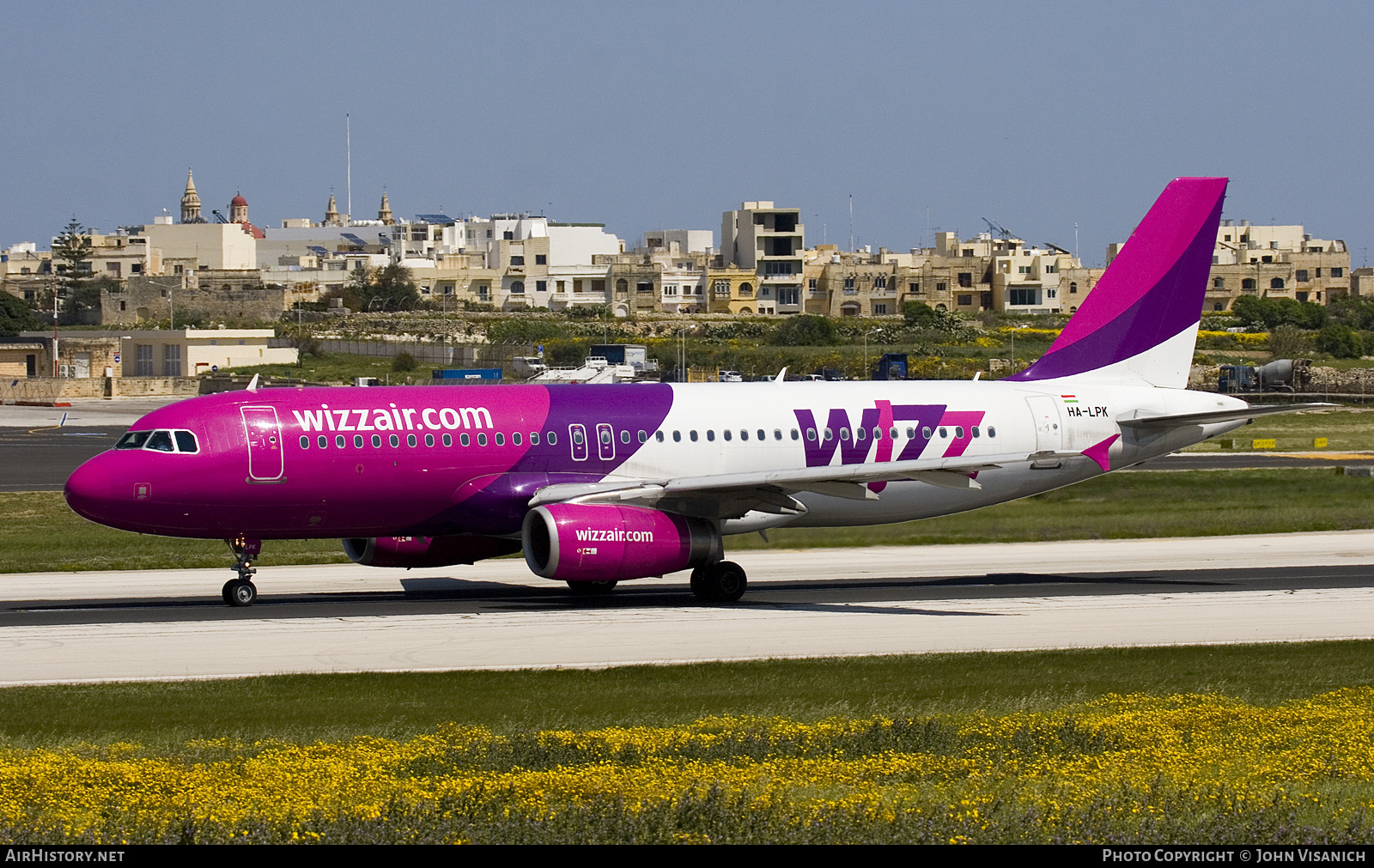 Aircraft Photo of HA-LPK | Airbus A320-232 | Wizz Air | AirHistory.net #722405