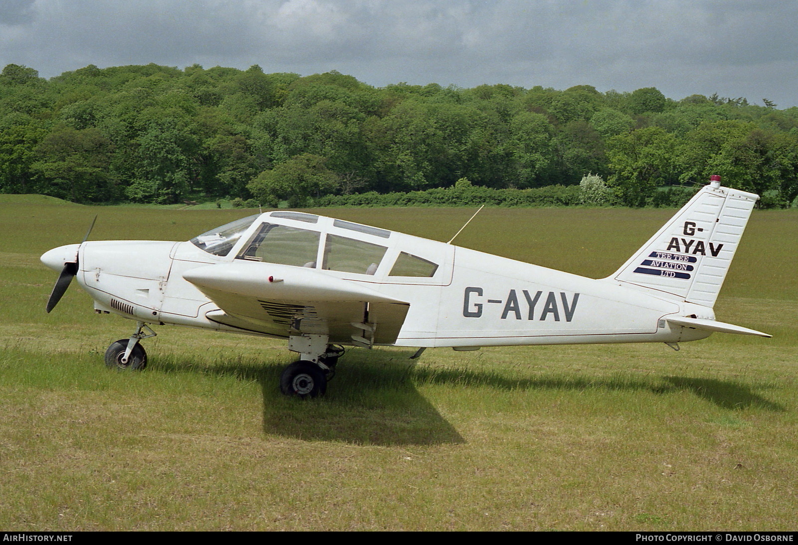 Aircraft Photo of G-AYAV | Piper PA-28-180 Cherokee | Tee Tee Aviation | AirHistory.net #722434