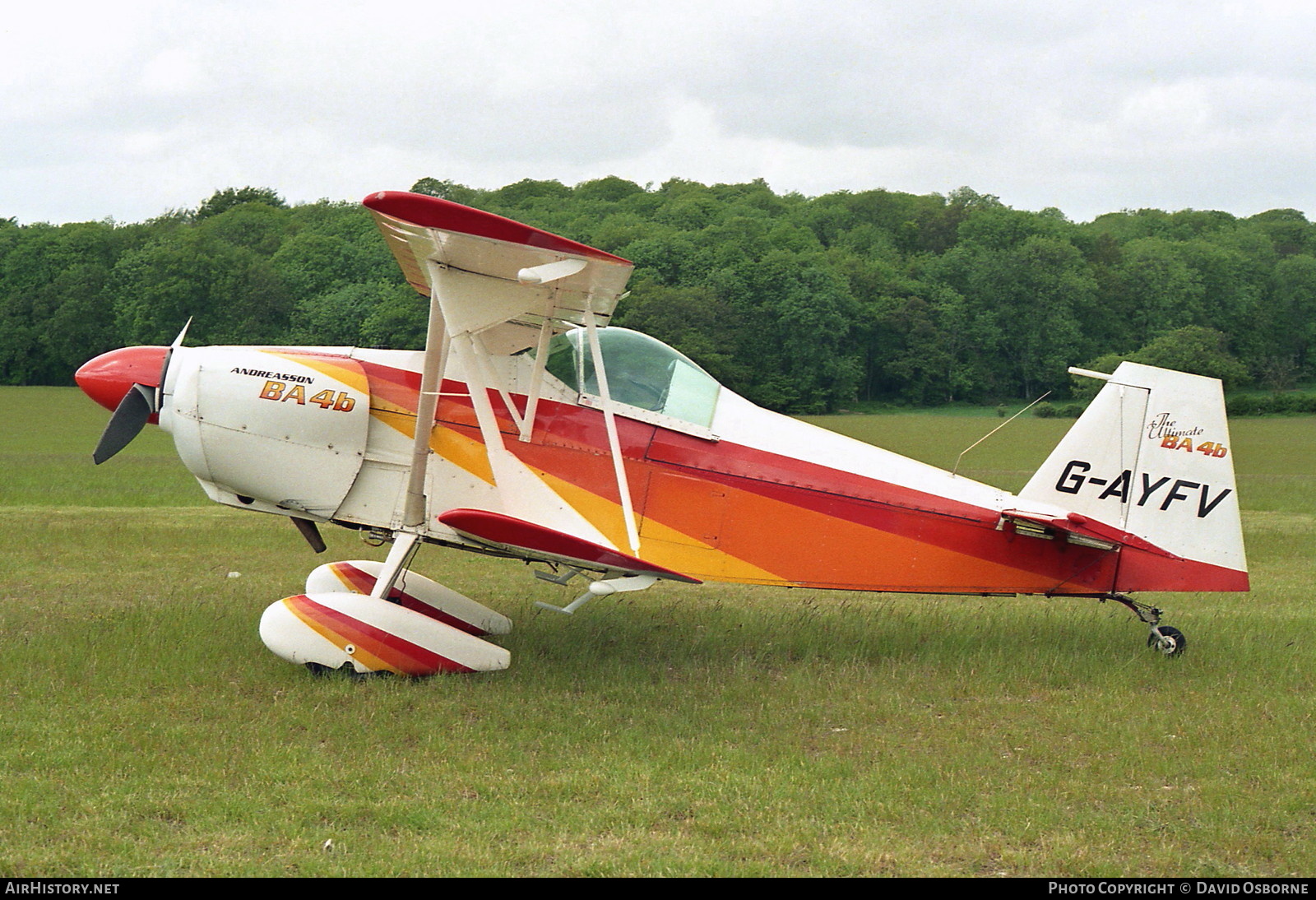 Aircraft Photo of G-AYFV | Andreasson BA4B | AirHistory.net #722437
