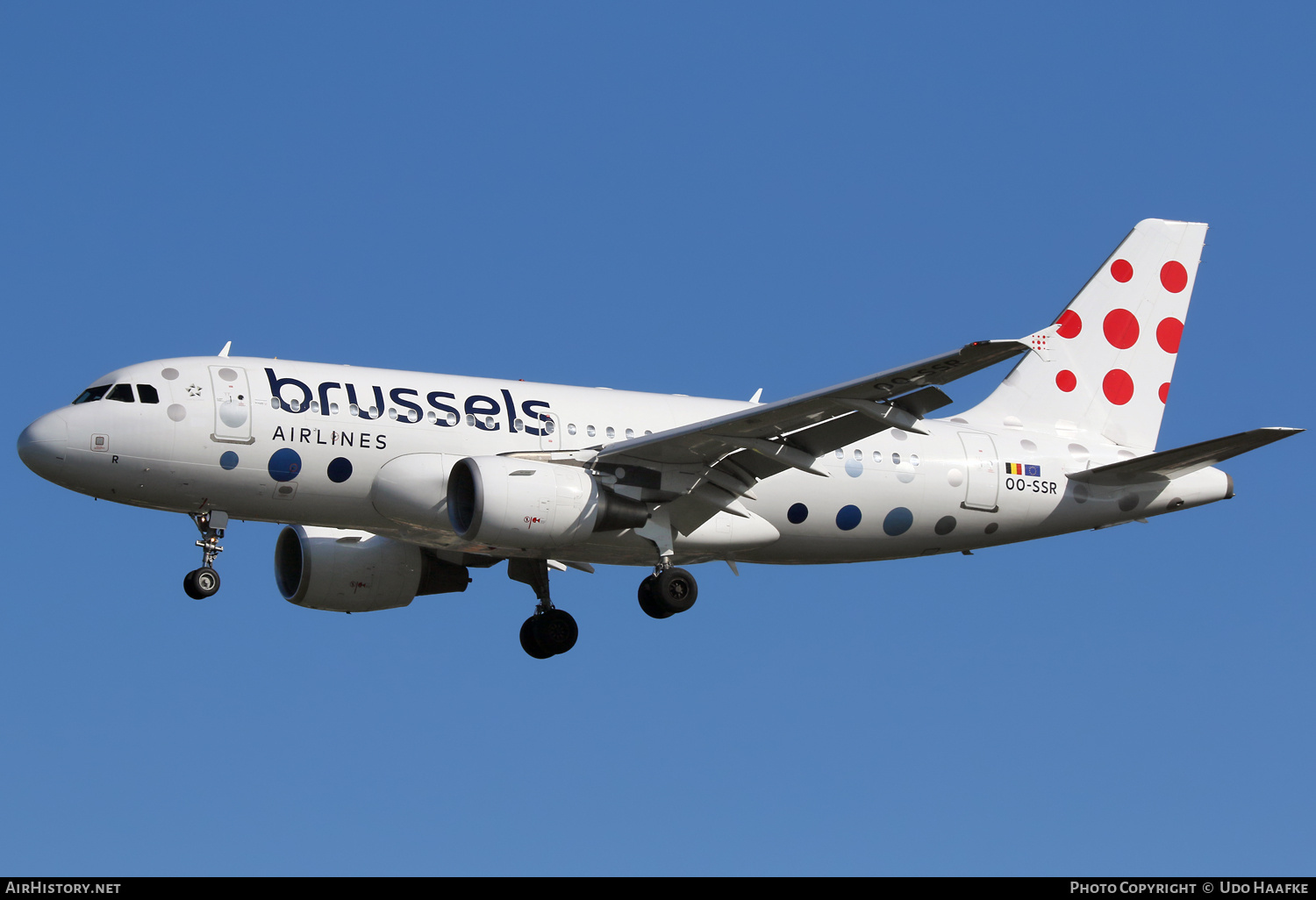 Aircraft Photo of OO-SSR | Airbus A319-112 | Brussels Airlines | AirHistory.net #722444