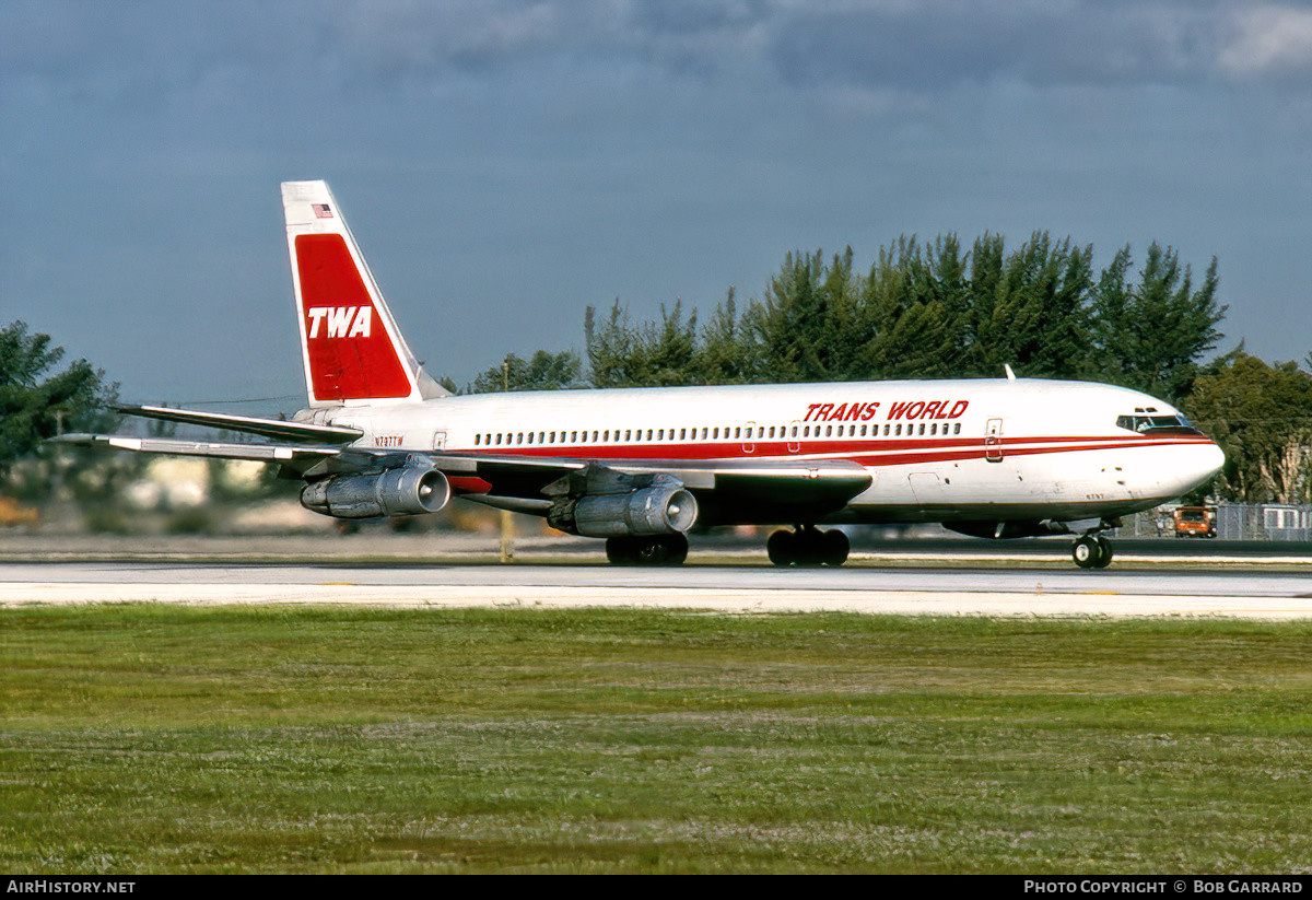 Aircraft Photo of N797TW | Boeing 707-131B | Trans World Airlines - TWA | AirHistory.net #722447