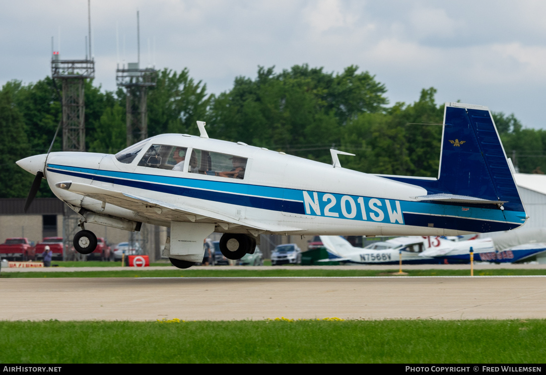 Aircraft Photo of N201SW | Mooney M-20J | AirHistory.net #722451