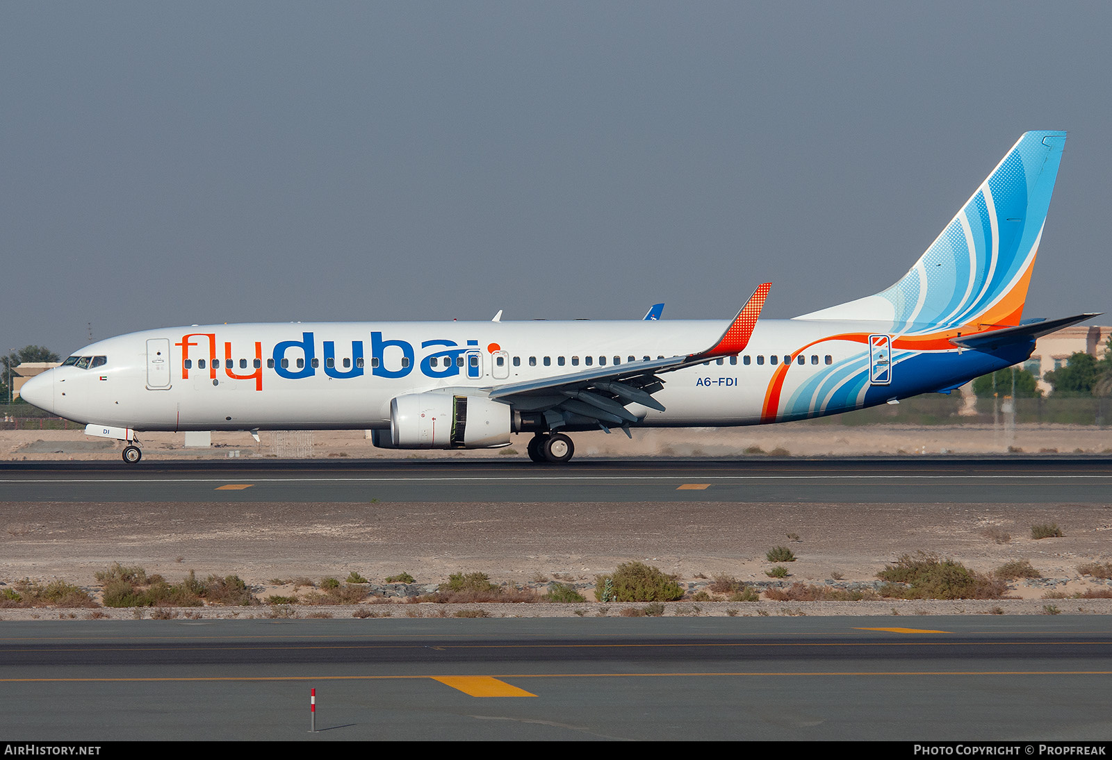 Aircraft Photo of A6-FDI | Boeing 737-8KN | Flydubai | AirHistory.net #722452