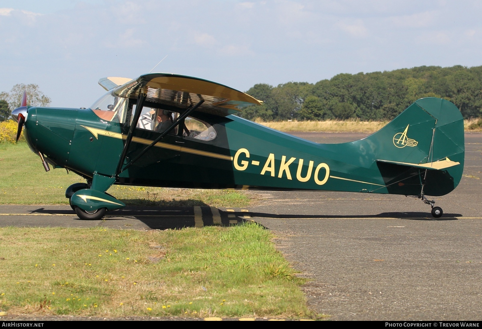 Aircraft Photo of G-AKUO | Aeronca 11AC Chief | AirHistory.net #722458