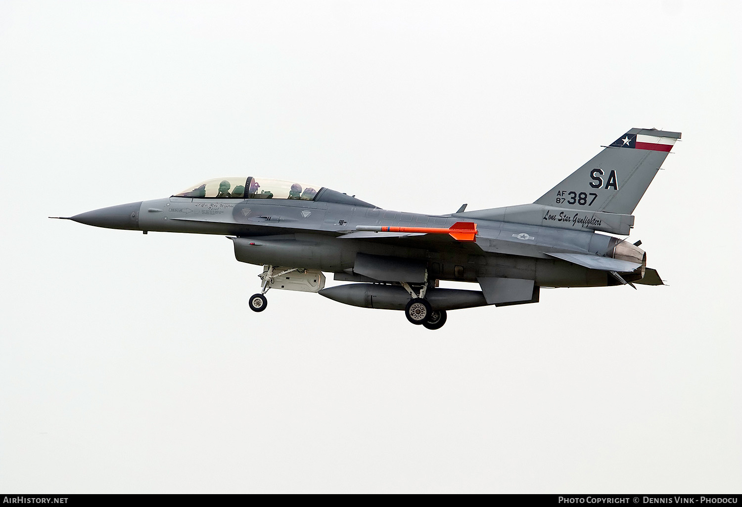 Aircraft Photo of 87-0387 / AF87-387 | General Dynamics F-16D Fighting Falcon | USA - Air Force | AirHistory.net #722482