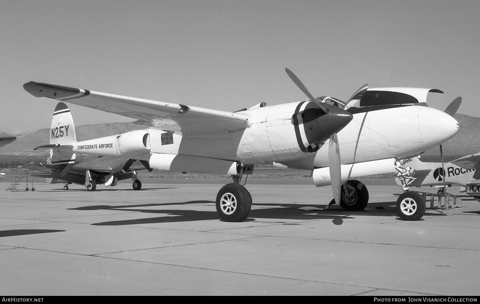 Aircraft Photo of N25Y | Lockheed P-38L Lightning | Confederate Air Force | AirHistory.net #722508