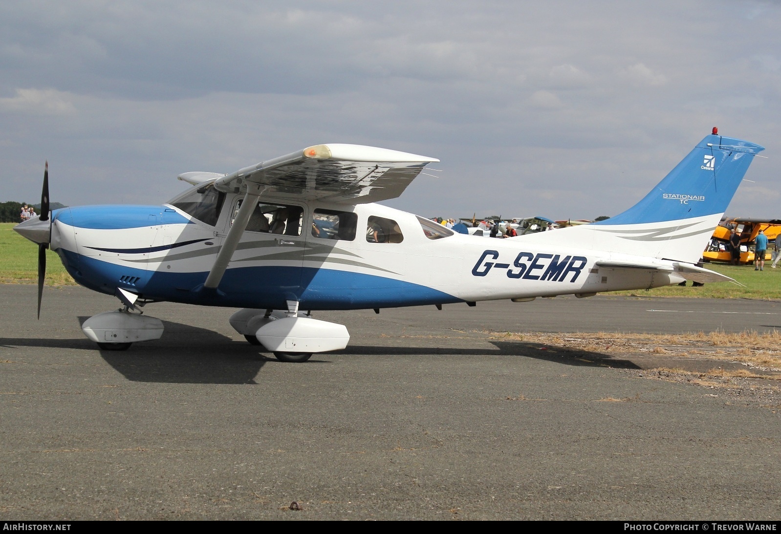 Aircraft Photo of G-SEMR | Cessna T206H Turbo Stationair TC | AirHistory.net #722516