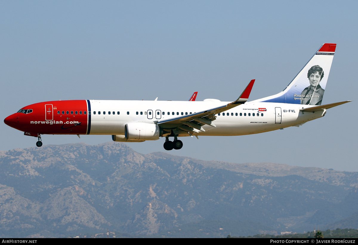 Aircraft Photo of EI-FVL | Boeing 737-8JP | Norwegian | AirHistory.net #722542