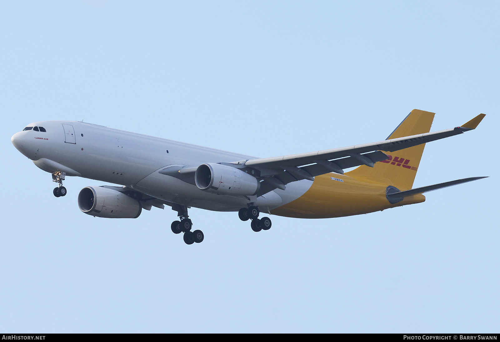Aircraft Photo of F-HMRH | Airbus A330-243F | DHL International | AirHistory.net #722560