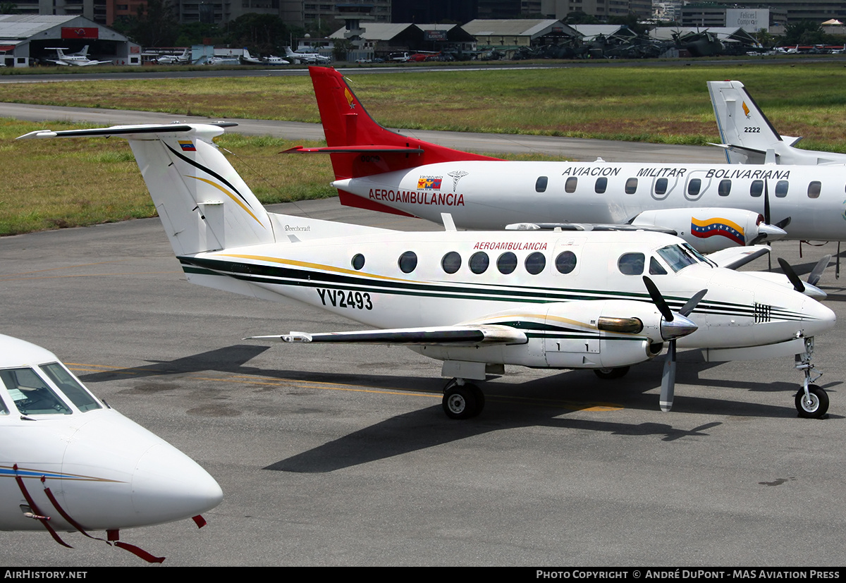 Aircraft Photo of YV2493 | Beech 200C Super King Air | Venezuela - Air Force | AirHistory.net #722561