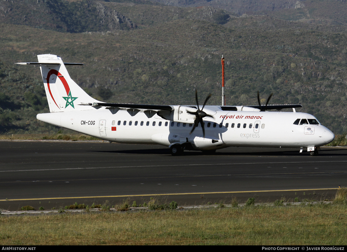 Aircraft Photo of CN-COG | ATR ATR-72-600 (ATR-72-212A) | Royal Air Maroc Express | AirHistory.net #722575