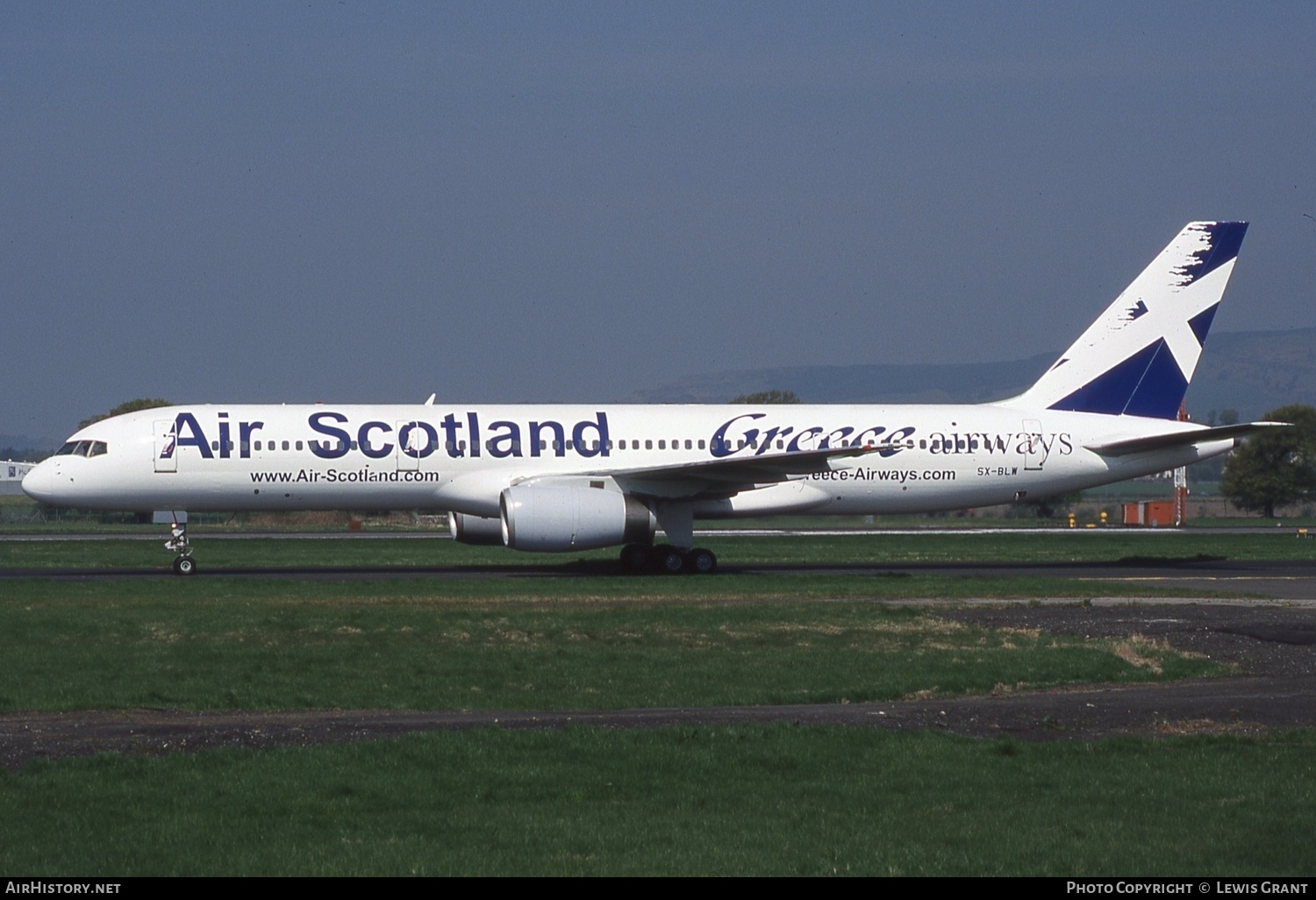 Aircraft Photo of SX-BLW | Boeing 757-236 | Air-Scotland | AirHistory.net #722586