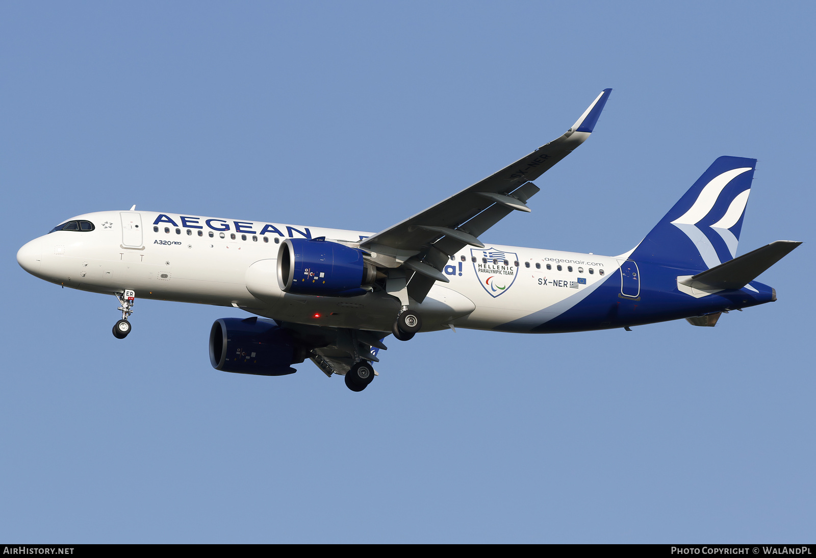 Aircraft Photo of SX-NER | Airbus A320-271N | Aegean Airlines | AirHistory.net #722597
