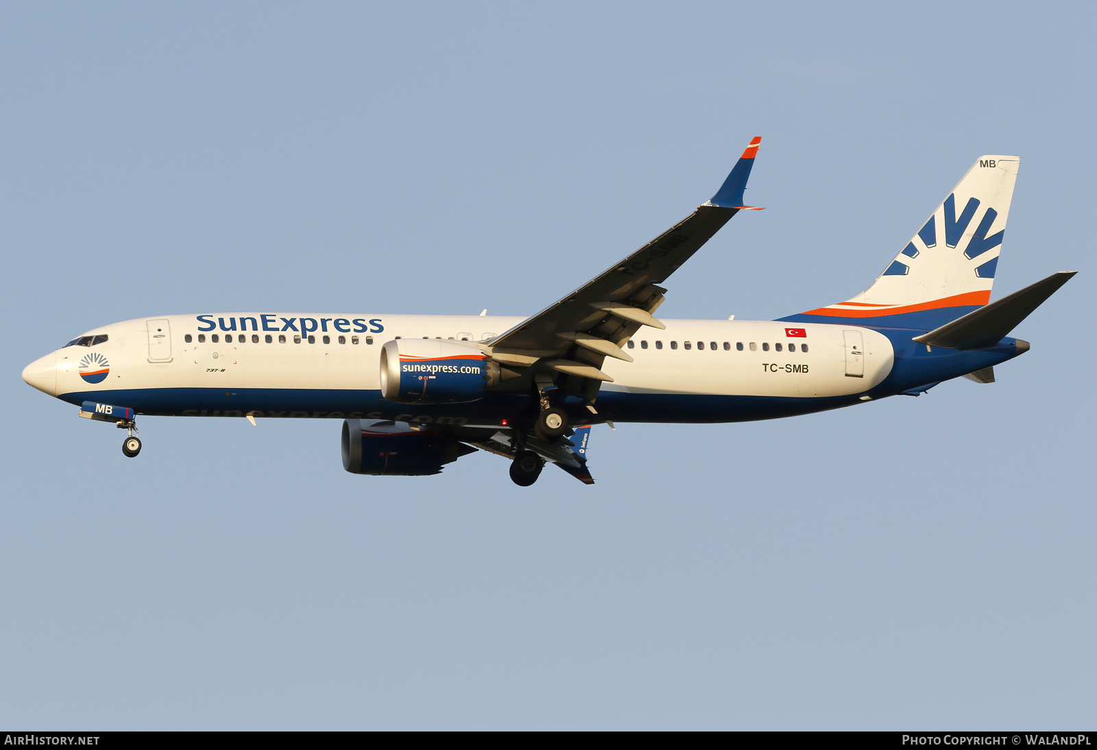 Aircraft Photo of TC-SMB | Boeing 737-8 Max 8 | SunExpress | AirHistory.net #722604