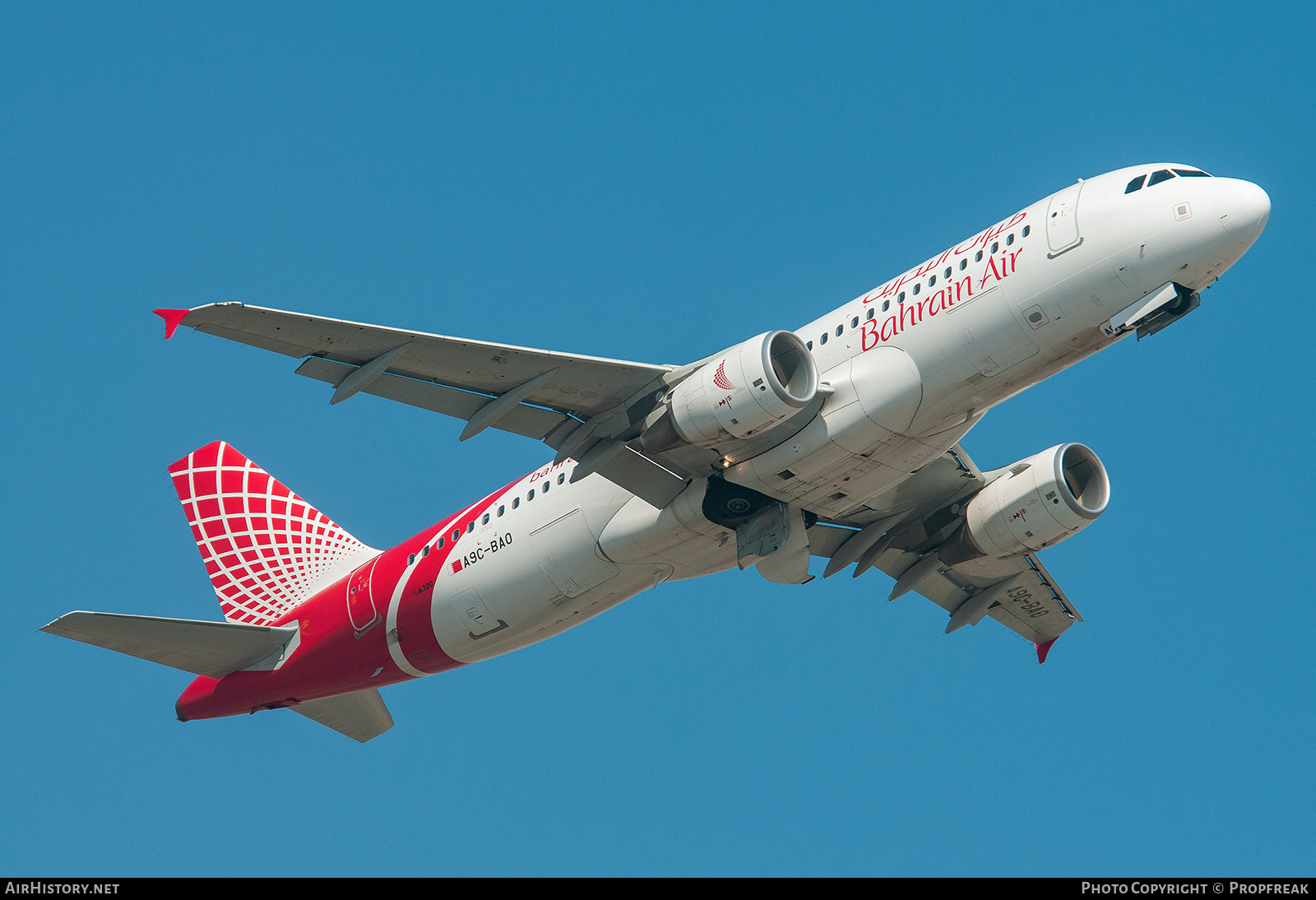 Aircraft Photo of A9C-BAO | Airbus A320-214 | Bahrain Air | AirHistory.net #722630