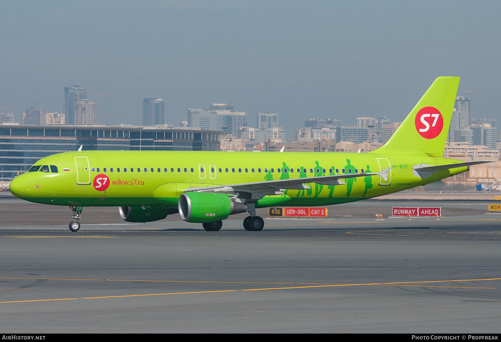 Aircraft Photo of VP-BCP | Airbus A320-214 | S7 Airlines | AirHistory.net #722633