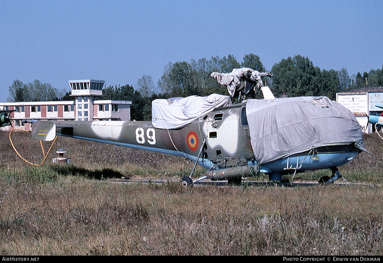 Aircraft Photo of 89 | IAR IAR-316B Alouette III | Romania - Air Force | AirHistory.net #722662