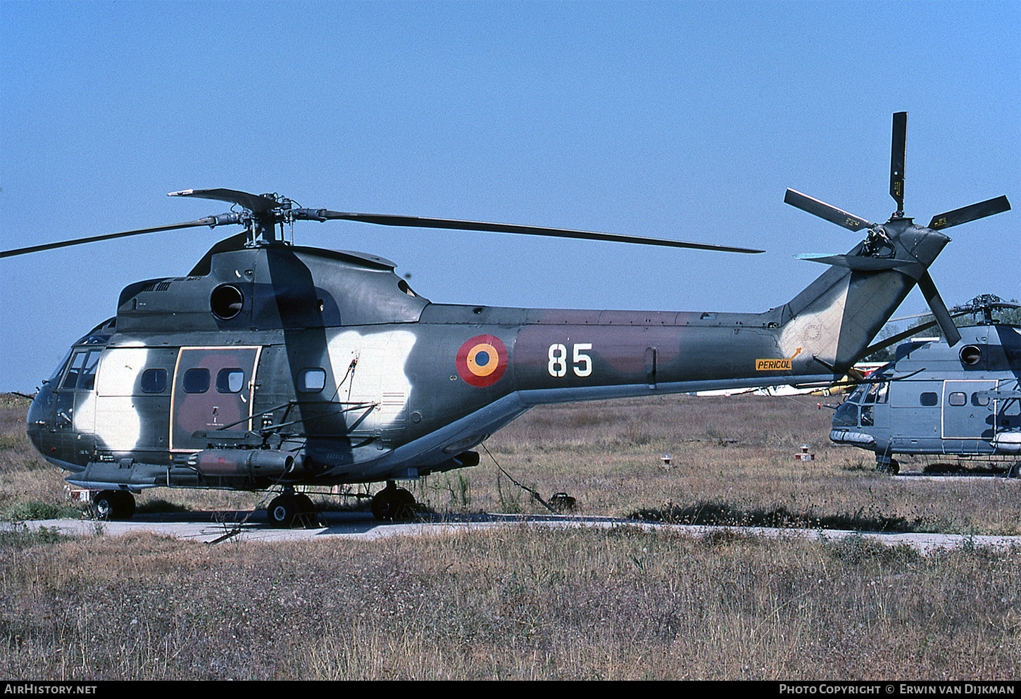Aircraft Photo of 85 | Aerospatiale IAR-330L Puma | Romania - Air Force | AirHistory.net #722668