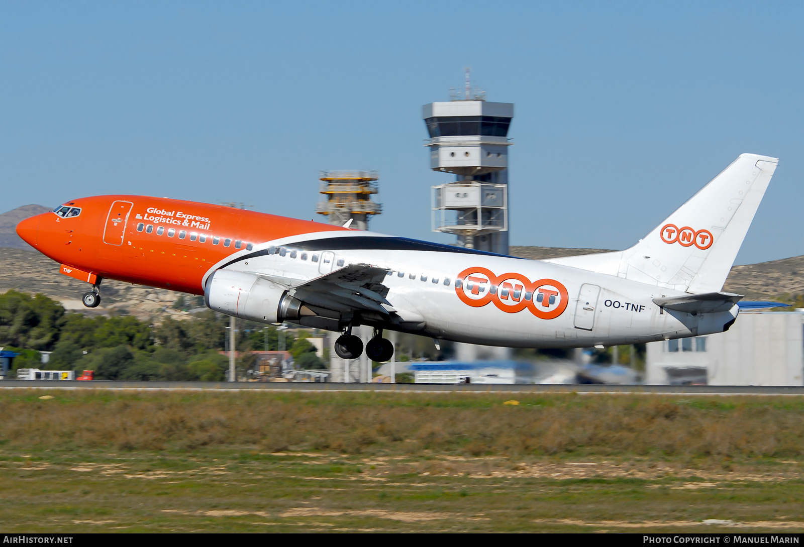 Aircraft Photo of OO-TNF | Boeing 737-3Q8 | TNT Airways | AirHistory.net #722728