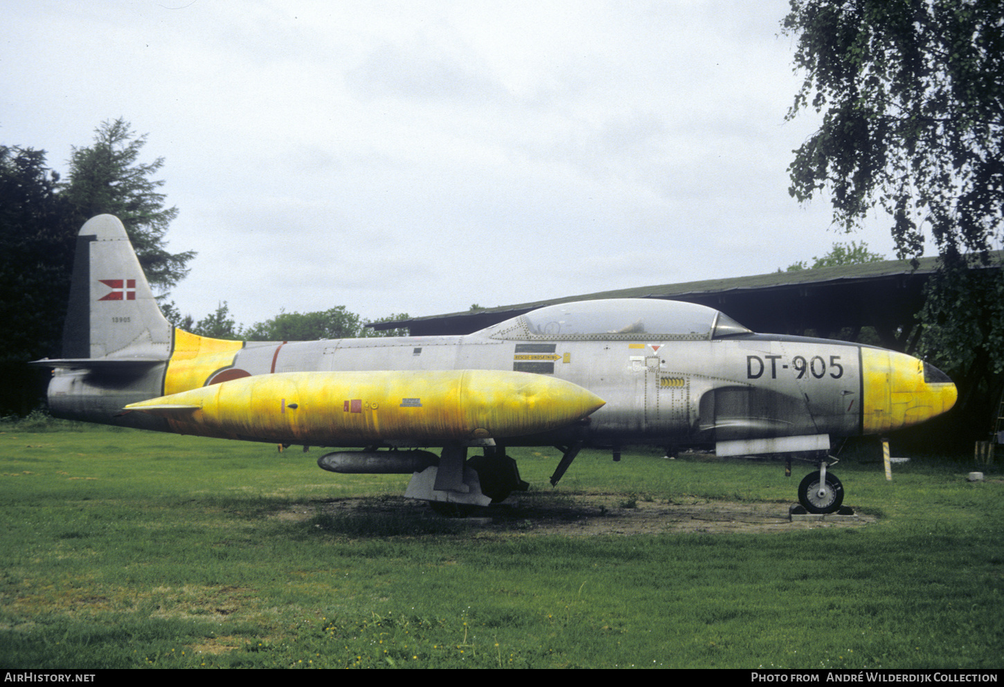 Aircraft Photo of DT-905 / 18905 | Lockheed T-33A | Denmark - Air Force | AirHistory.net #722741