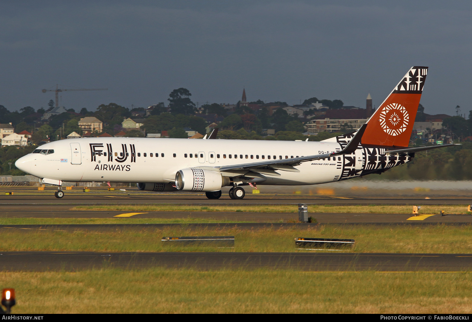 Aircraft Photo of DQ-FJN | Boeing 737-808 | Fiji Airways | AirHistory.net #722764