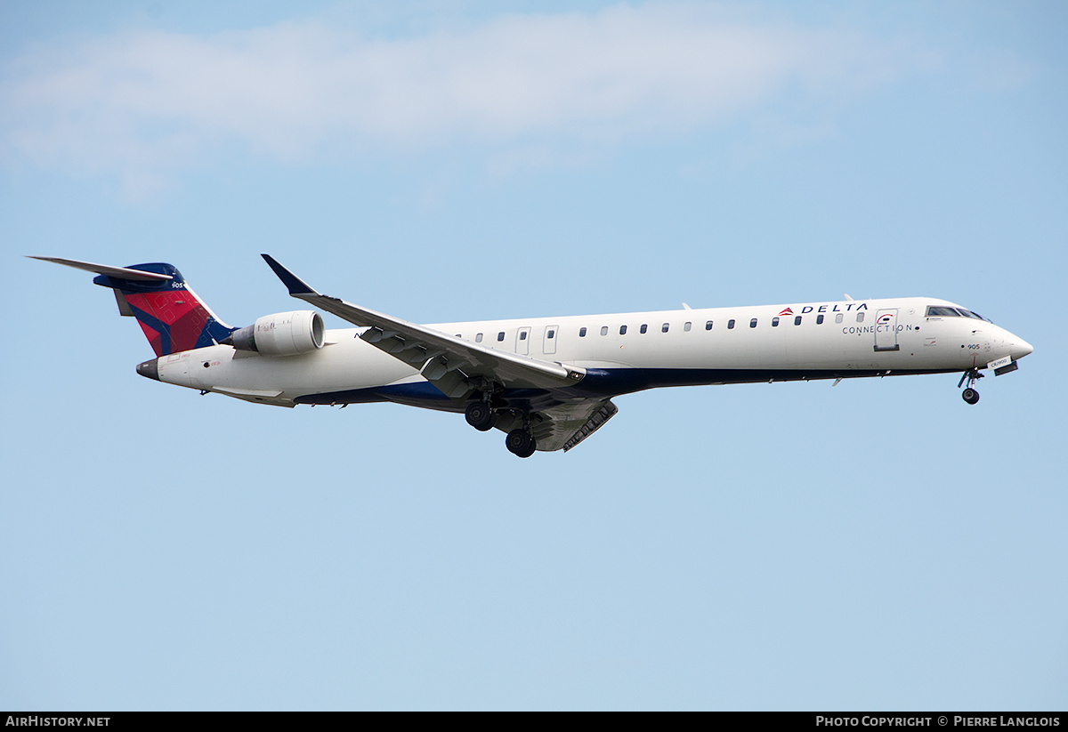 Aircraft Photo of N905XJ | Bombardier CRJ-900LR (CL-600-2D24) | Delta Connection | AirHistory.net #722799