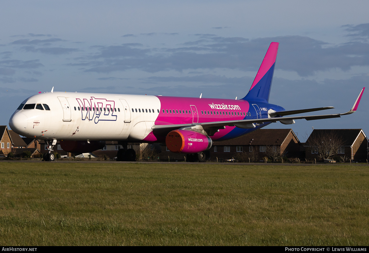 Aircraft Photo of G-WUKJ | Airbus A321-231 | Wizz Air | AirHistory.net #722802