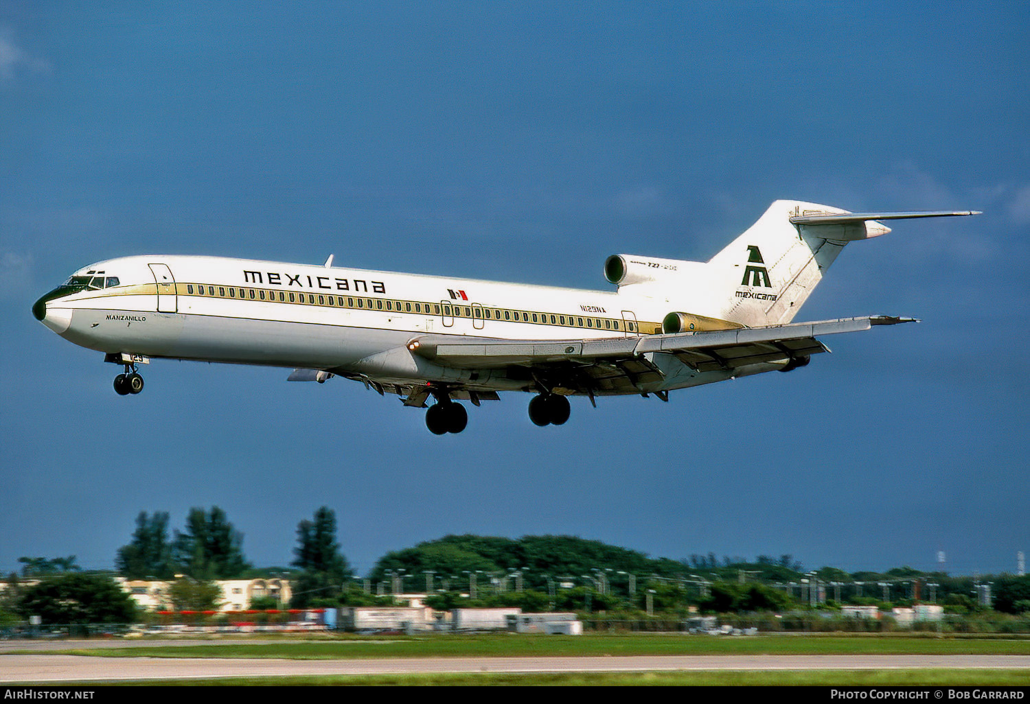 Aircraft Photo of N129NA | Boeing 727-2J7/Adv | Mexicana | AirHistory.net #722815