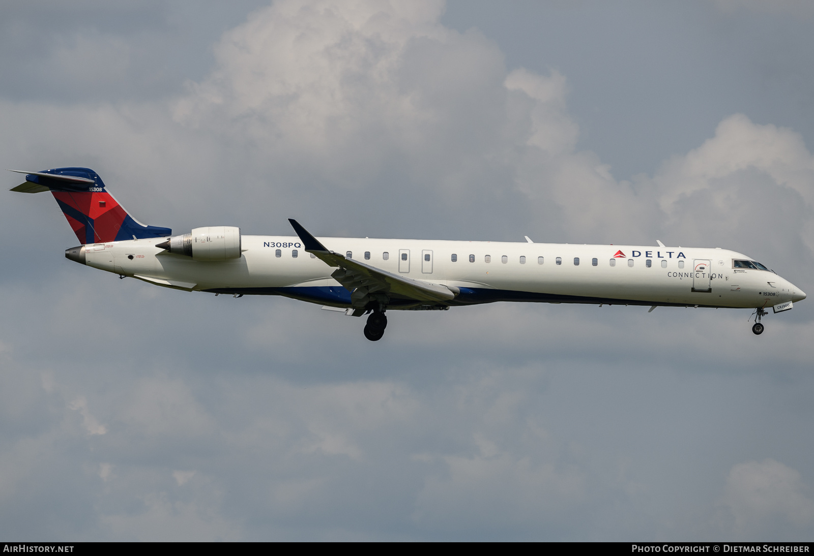 Aircraft Photo of N308PQ | Bombardier CRJ-900 (CL-600-2D24) | Delta Connection | AirHistory.net #722819