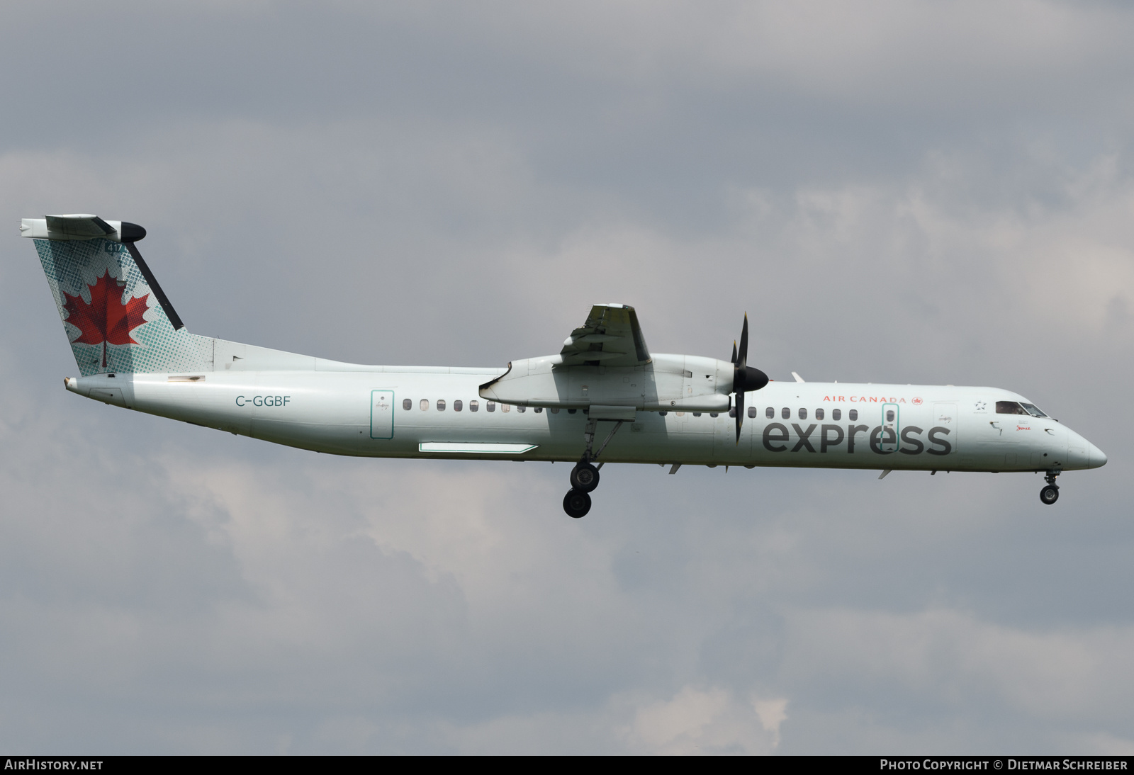 Aircraft Photo of C-GGBF | Bombardier DHC-8-402 Dash 8 | Air Canada Express | AirHistory.net #722820