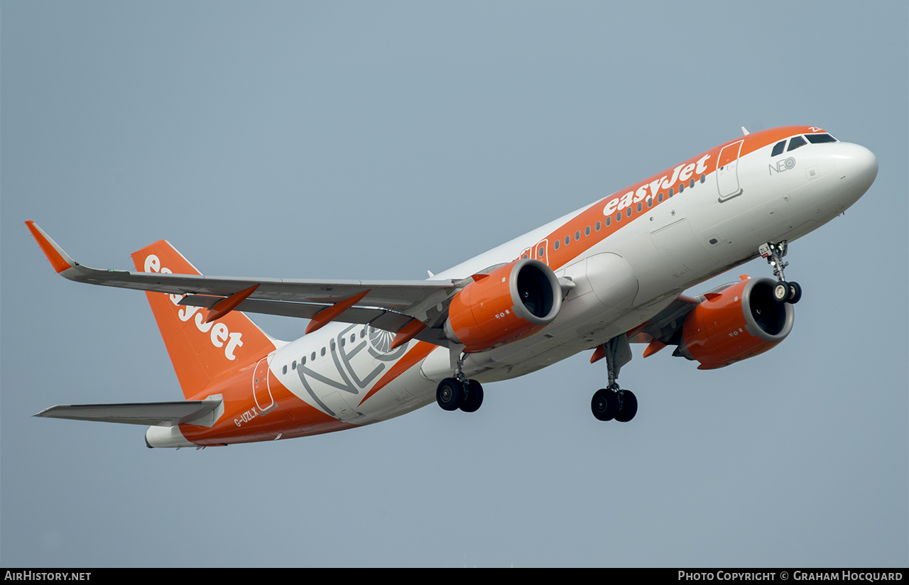 Aircraft Photo of G-UZLX | Airbus A320-251N | EasyJet | AirHistory.net #722834