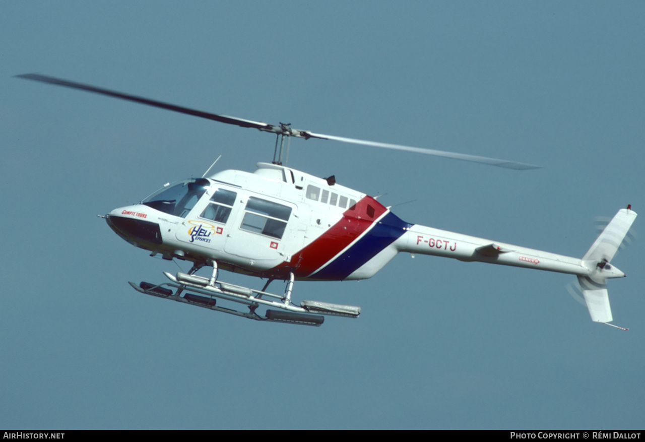 Aircraft Photo of F-GCTJ | Bell AB-206B-3 JetRanger III | Heli Services | AirHistory.net #722865
