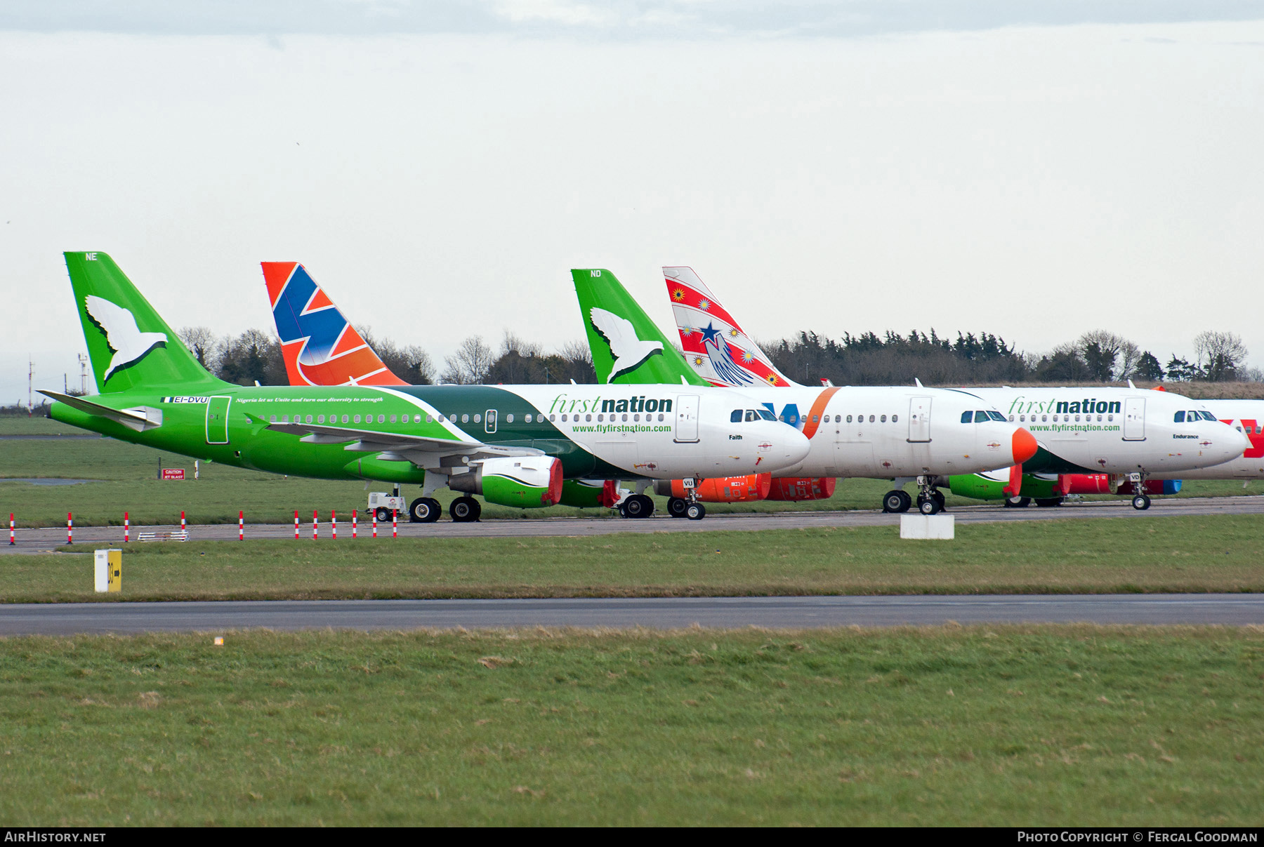 Aircraft Photo of EI-DVU | Airbus A319-113 | First Nation Airways | AirHistory.net #722914