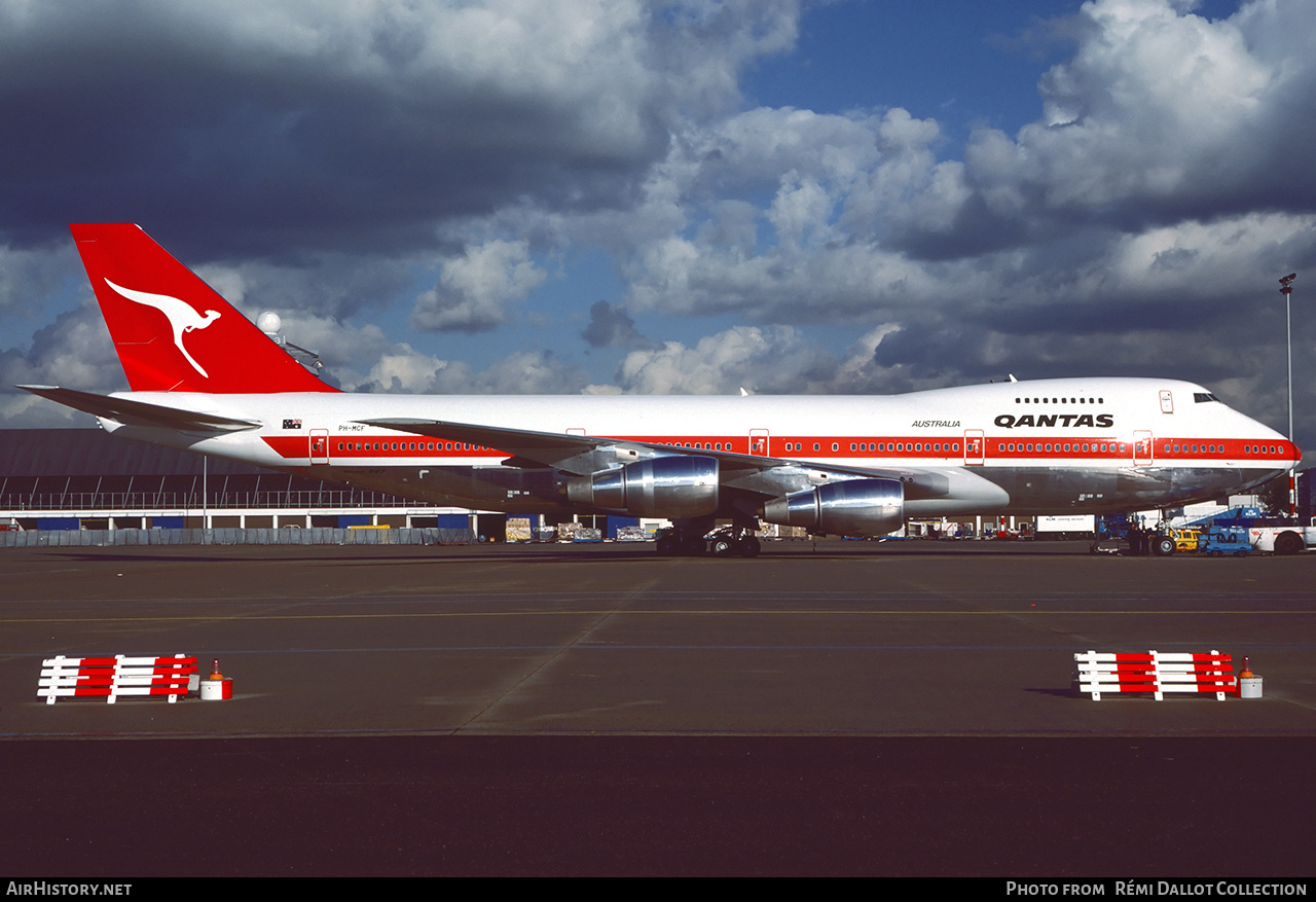 Aircraft Photo of PH-MCF | Boeing 747-21AC/SCD | Qantas | AirHistory.net #722973
