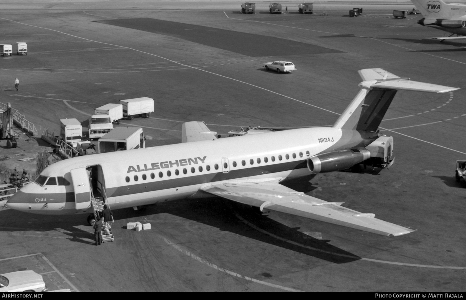 Aircraft Photo of N1134J | BAC 111-203AE One-Eleven | Allegheny Airlines | AirHistory.net #722988