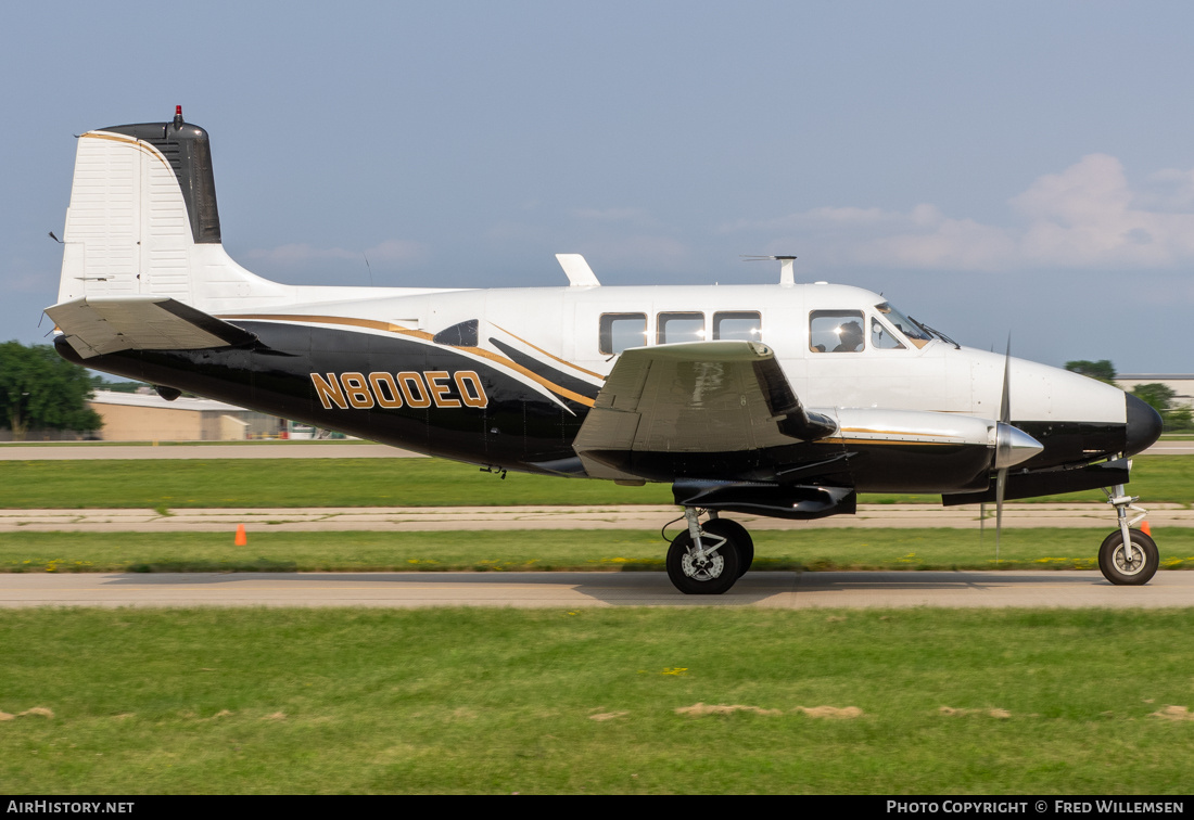 Aircraft Photo of N800EQ | Beech 65-90 King Air | AirHistory.net #723012