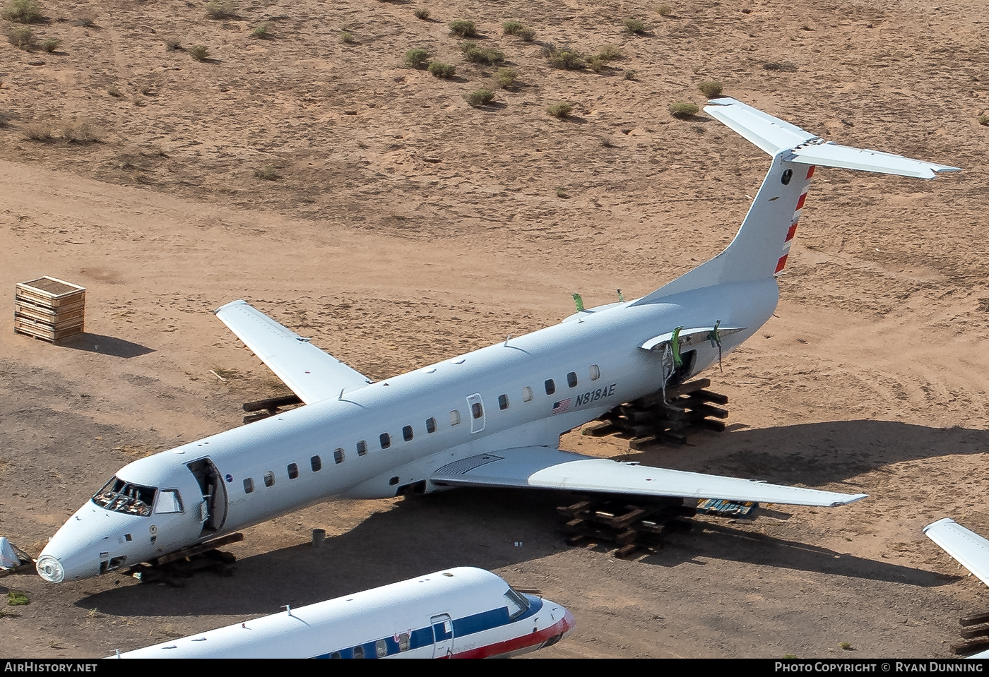 Aircraft Photo of N818AE | Embraer ERJ-140LR (EMB-135KL) | AirHistory.net #723057