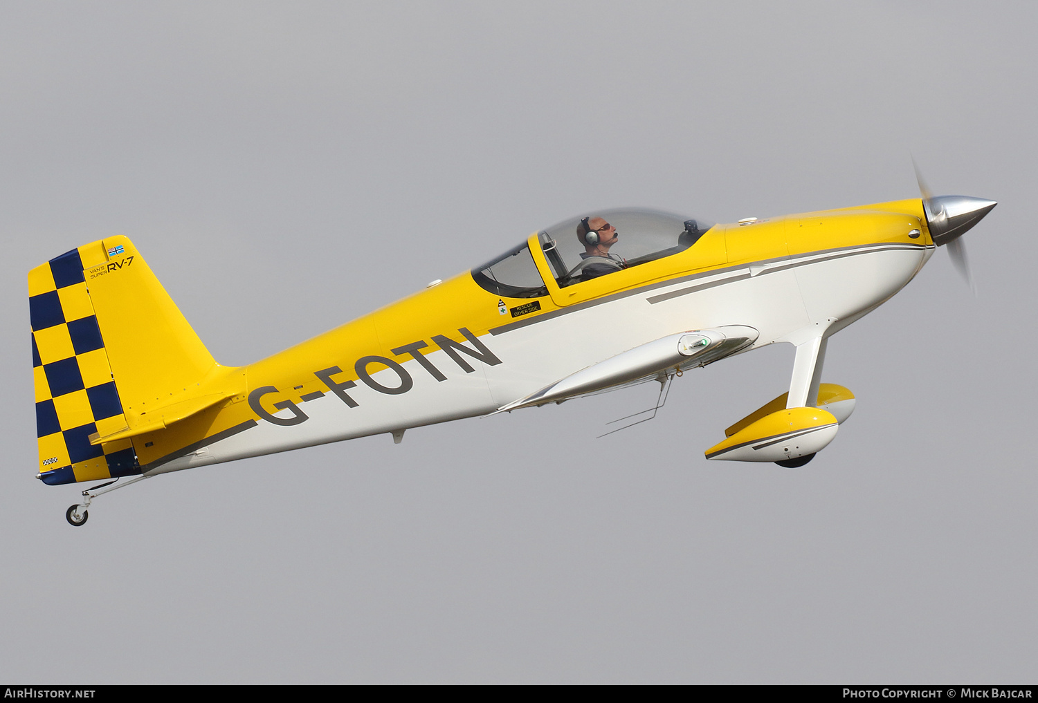 Aircraft Photo of G-FOTN | Van's RV-7 | AirHistory.net #723059
