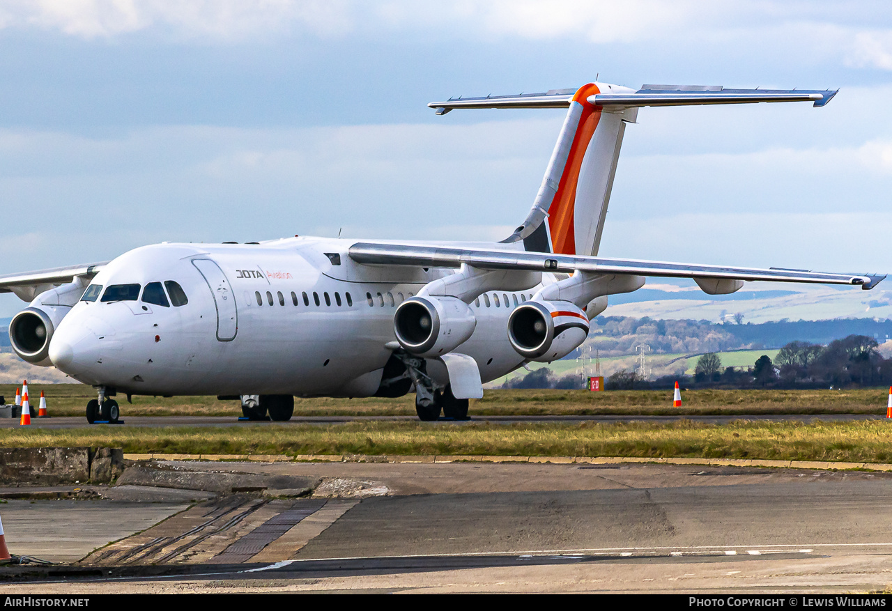 Aircraft Photo of G-JOTS | BAE Systems Avro 146-RJ100 | Jota Aviation | AirHistory.net #723071